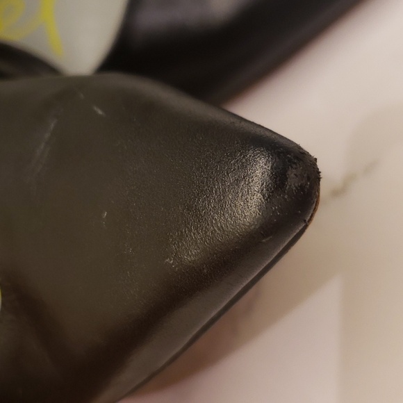 KATE & Mel High heel Shoes Black Leather Uppers Women Size 6 - Picture 9 of 11